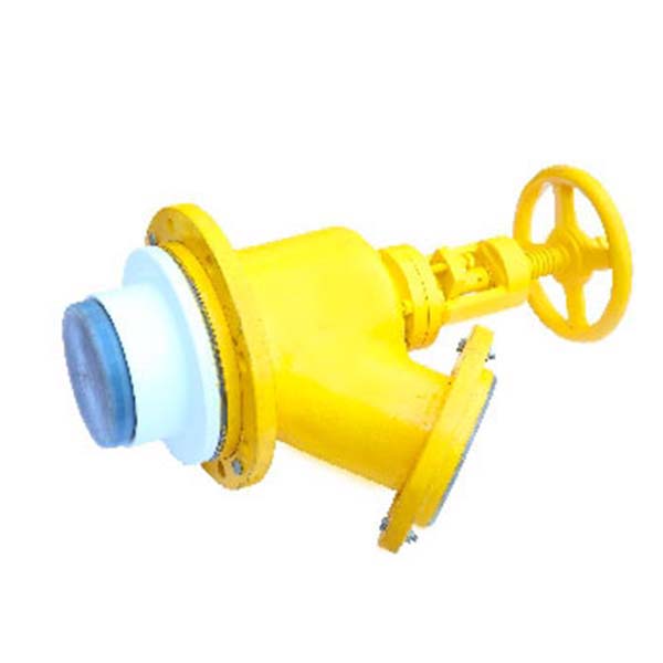 FEP / PFA Lined Flush Bottom Outlet Valve