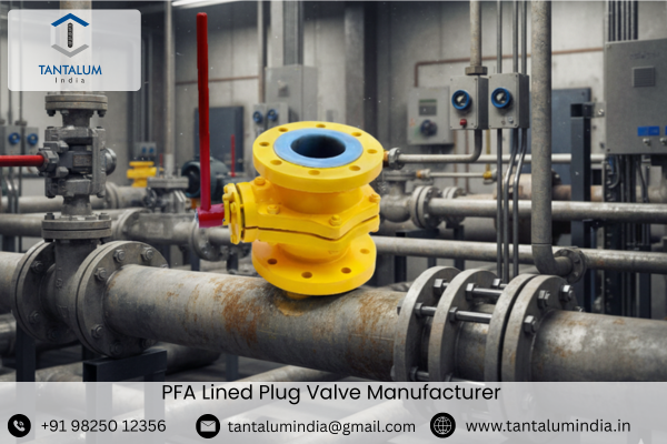 PFA Lined Plug  Valve Manufacturer