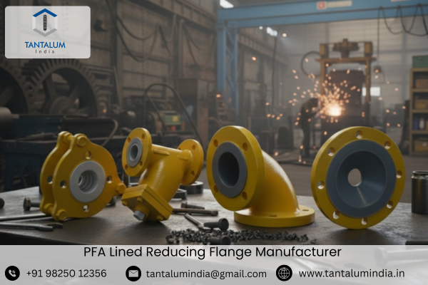 PFA Lined Reducing Flange Manufacturer