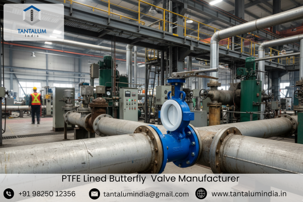PTFE Lined Butterfly  Valve Manufacturer