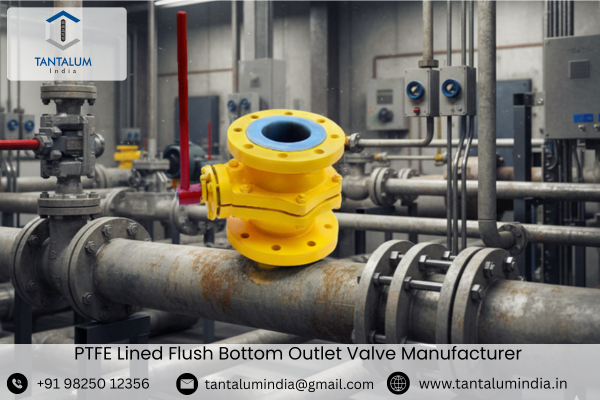 PTFE Lined Flush Bottom Outlet Valve Manufacturer